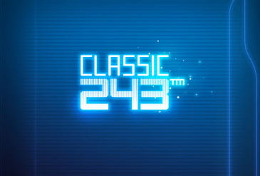 Classic243 slot logo.