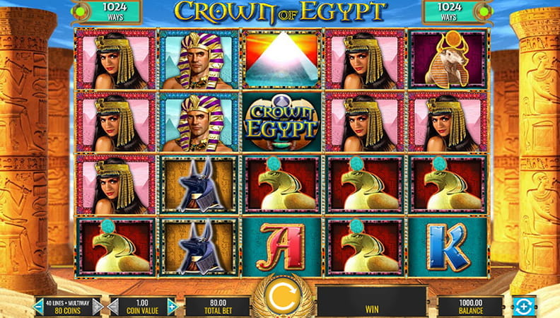 The Crown of Egypt demo game.