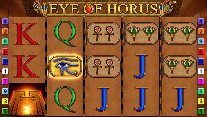 The Eye of Horus demo game.