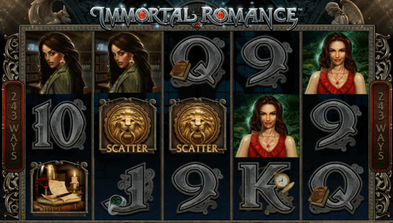 The Immortal Romance demo game.
