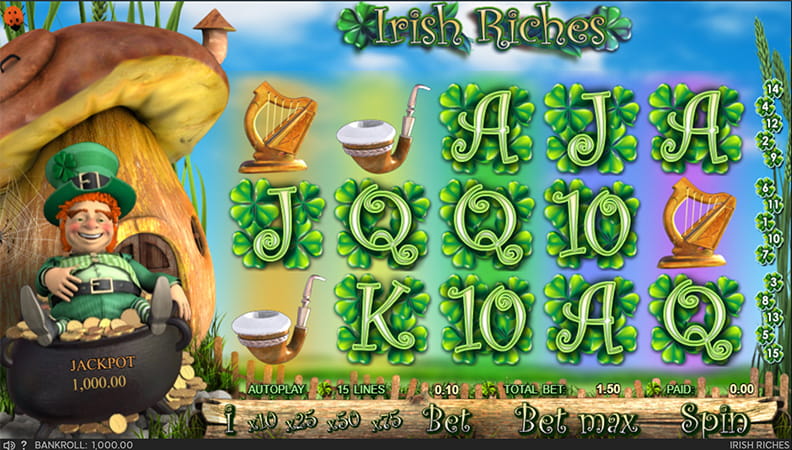 The Irish Riches demo game