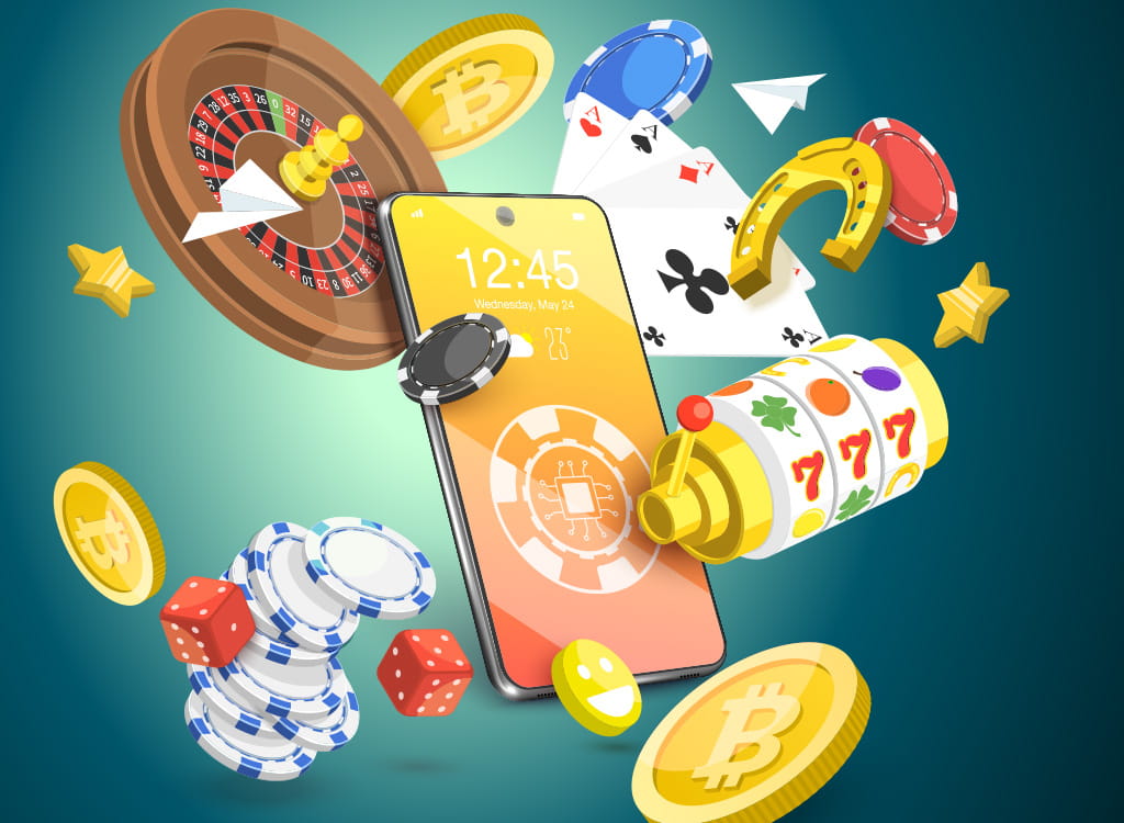 Gambling on mobile crypto games