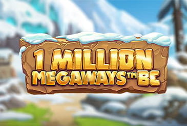 1 Million Megaways BC slot logo.