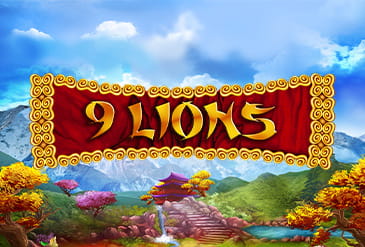 9 lions slot logo