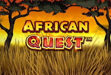 African Quest slot logo