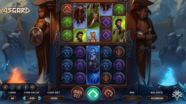 The Age of Asgard demo game.