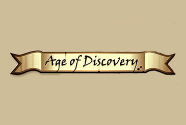 Age of discovery slot logo