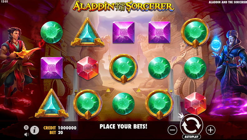 Aladdin and the Sorcerer demo game