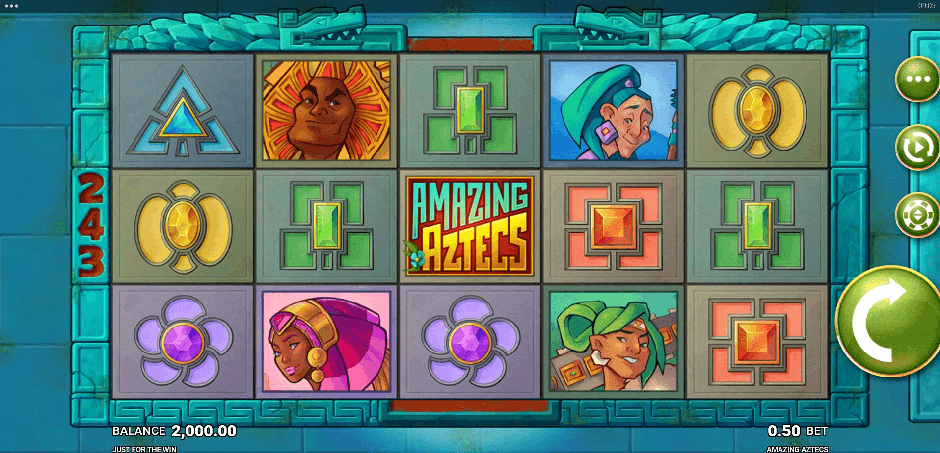 The Amazing Aztecs demo game.