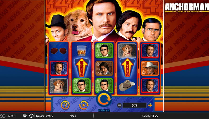 The Anchorman demo game.