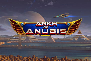 Ankh of Anubis slot logo