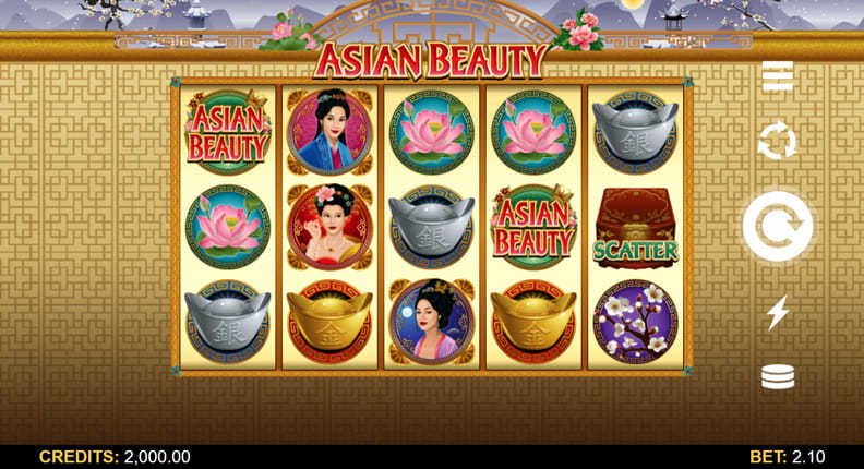 The Asian Beauty demo game.