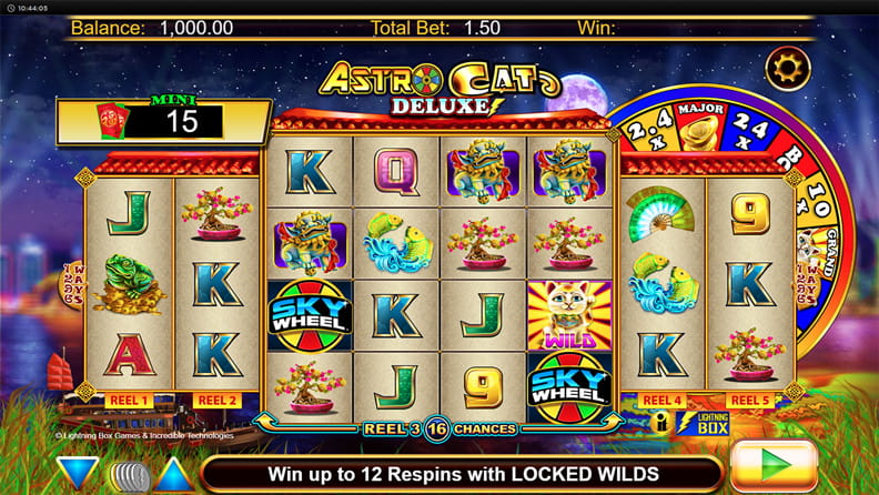 The Astro Cat Deluxe demo game.