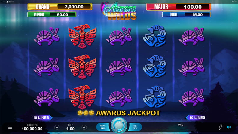 The Aurora Wilds demo game.