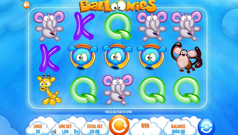 The Balloonies demo game.