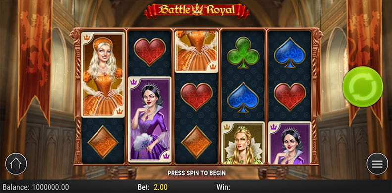 The Battle Royal demo game.