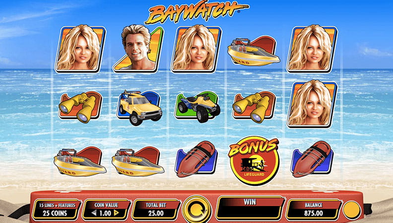 The Baywatch demo game.