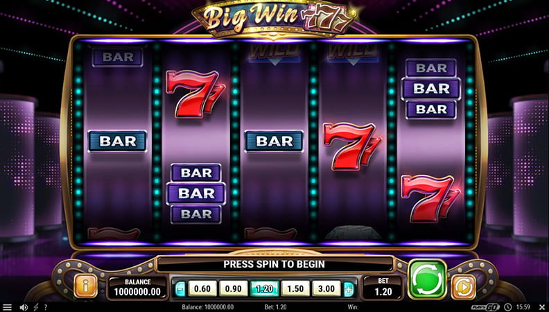 The Big Win 777 demo game.