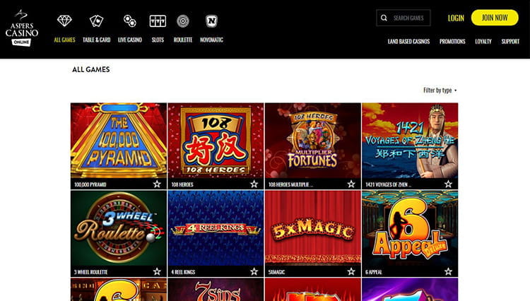 aspers casino online