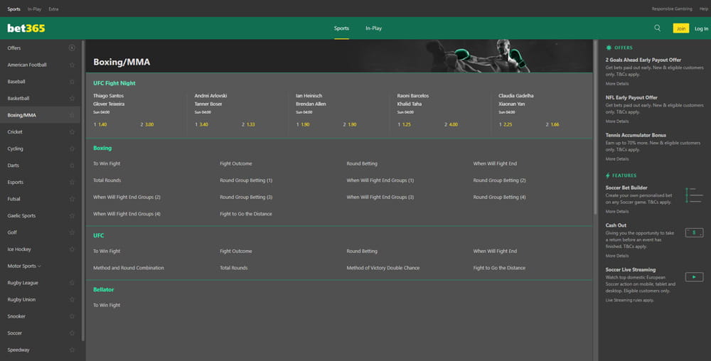 bet365 yankee