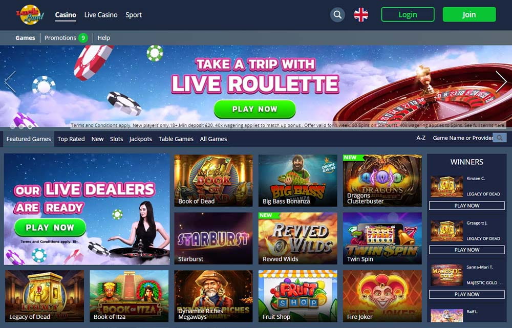 Rtg Gambling enterprises