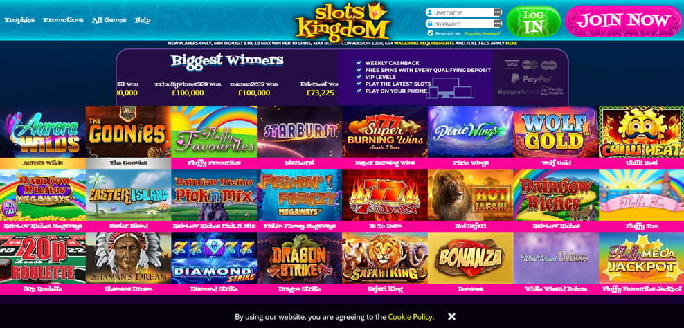 Slots Kingdom Scam or not? +++ Our Review 2020 from Scams.info