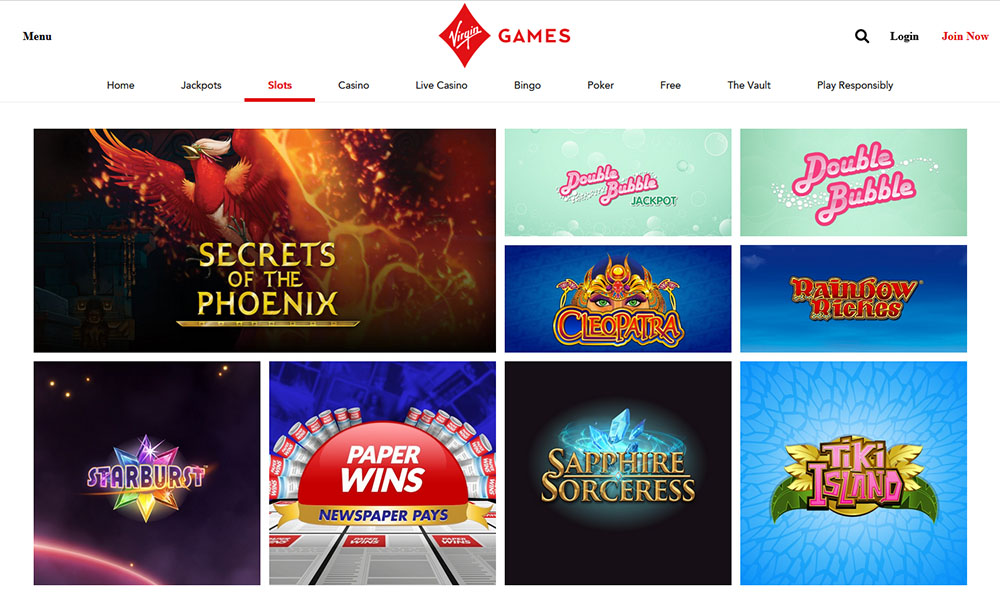 Virgin Slots Mobile Virgin Slots Mobile