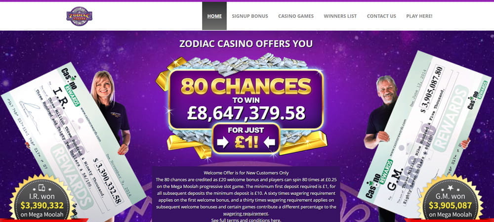 Zodiac Casino Review 2022 - Ce site est-il une arnaque ou un site légitime pour la France ?