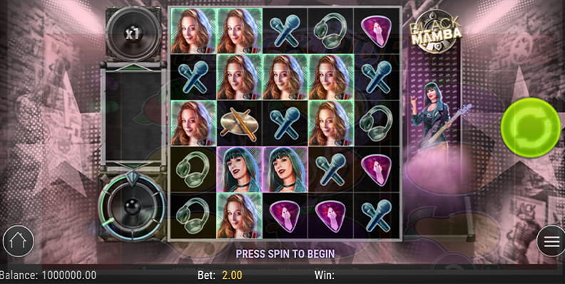 The Black Mamba demo game.