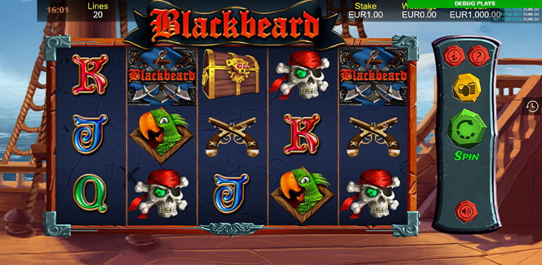 The Blackbeard demo game.