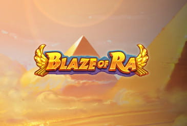 Blaze of Ra slot logo