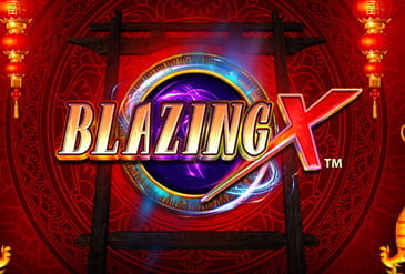 Blazing X Slot Logo
