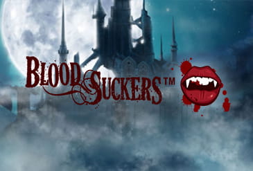 Blood Suckers slot logo.
