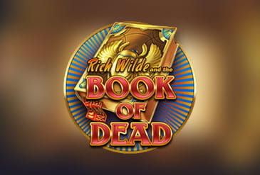 Book of Dead slot logo.