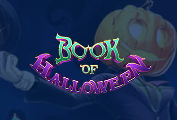 Book of Halloween Slot Logo