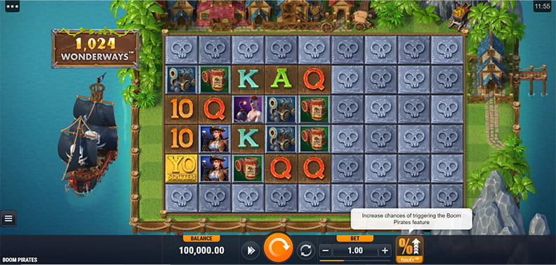 The Boom Pirates demo game.