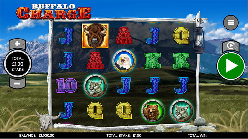 The Buffalo Charge demo game.