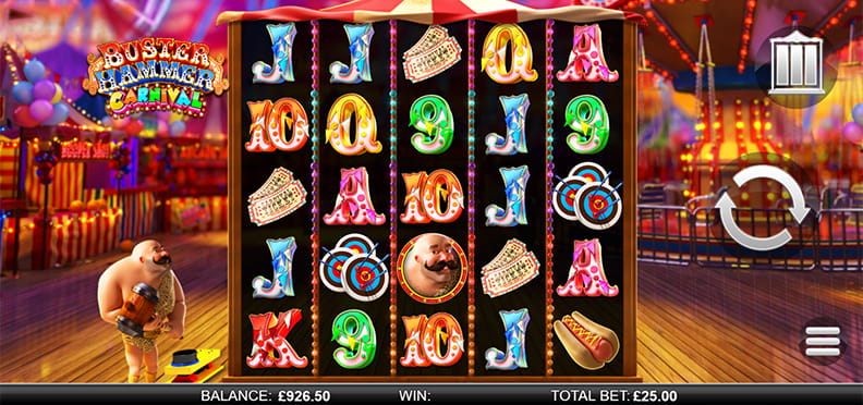 The Buster Hammer Carnival demo game.