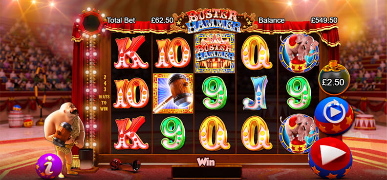 The Buster Hammer demo game.