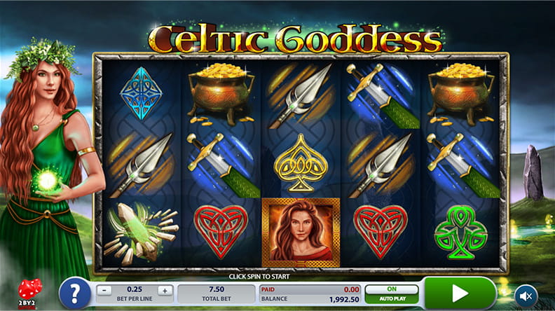The Celtic Goddess demo game