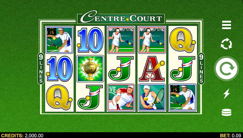 The Centre Court demo game.