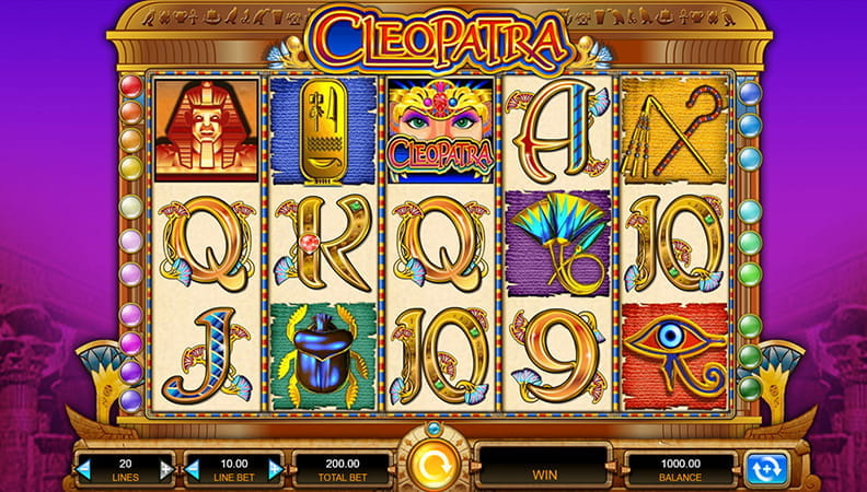The Cleopatra demo game.