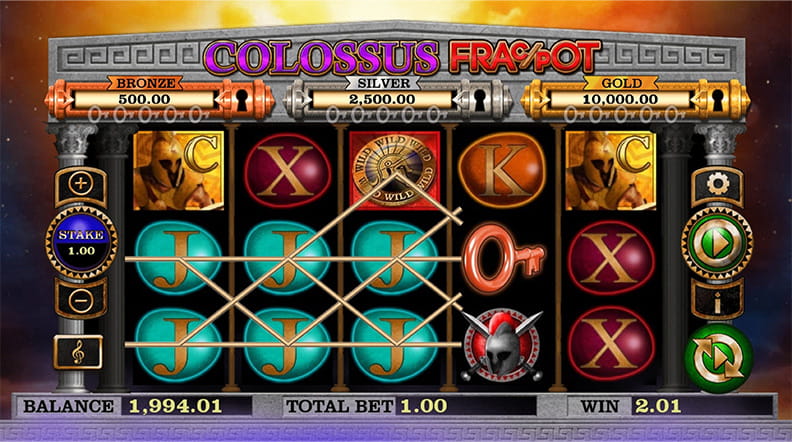 The Colossus Fracpot demo game.