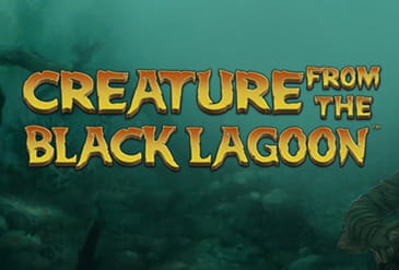 Creature from the Black Lagoon slot logo.