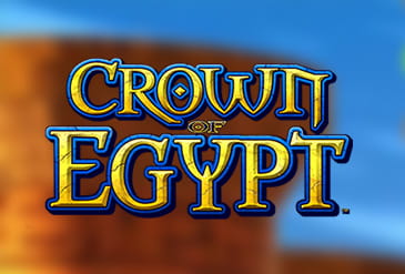 Crown of Egypt slot logo