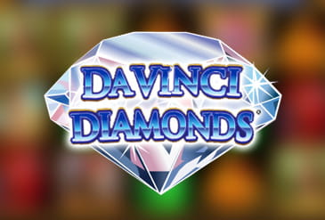 Da Vinci Diamonds slot logo