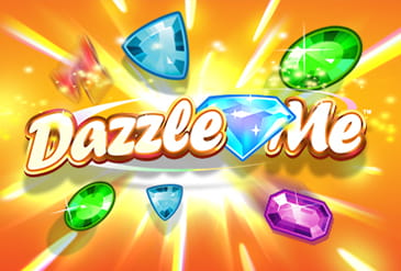 Dazzle Me slot logo.