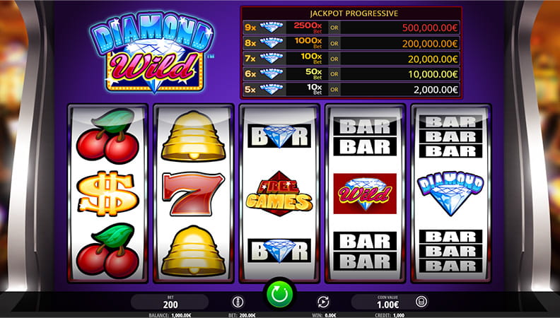 The Diamond Wild demo game