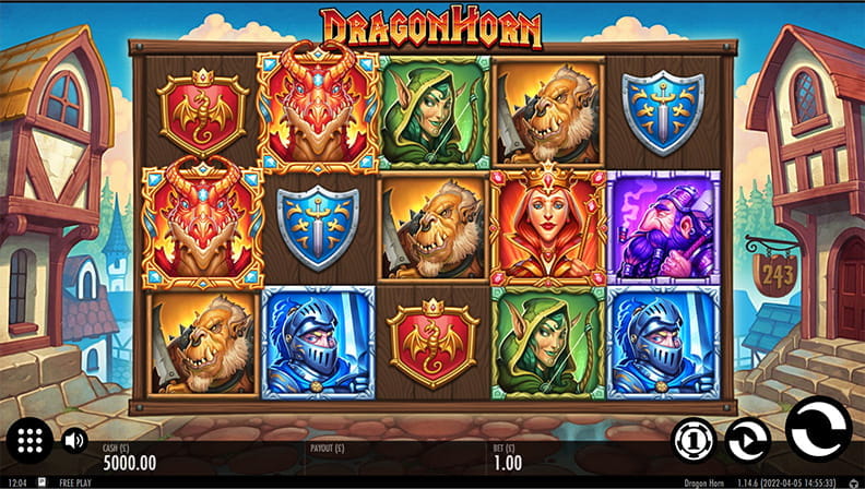 The Dragon Horn demo game.