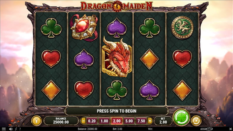 The Dragon Maiden demo game.